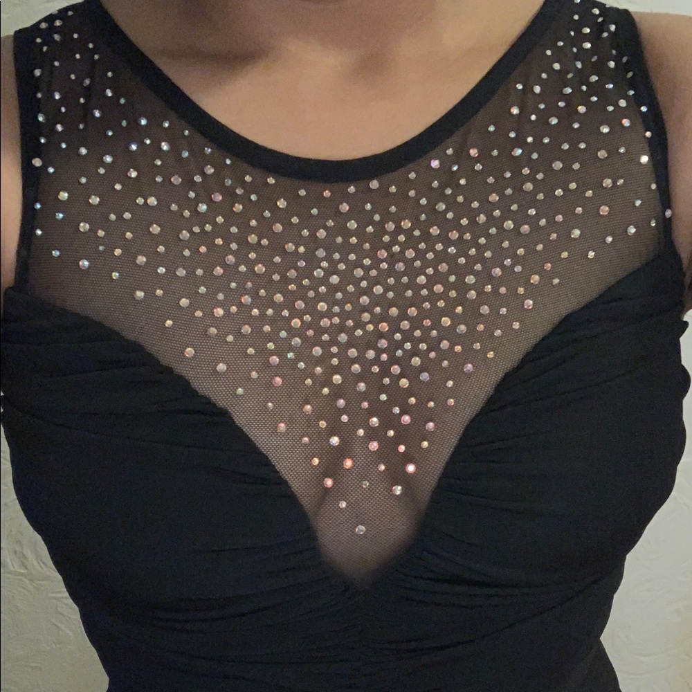 Swarovski black party dress💍